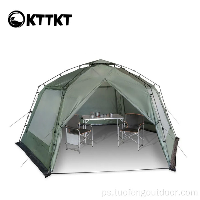 11 کیلو ګرین بیرون کیمپ کولو لوی ځای خیمه